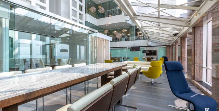 Dallas Arts Tower - Sky Lobby